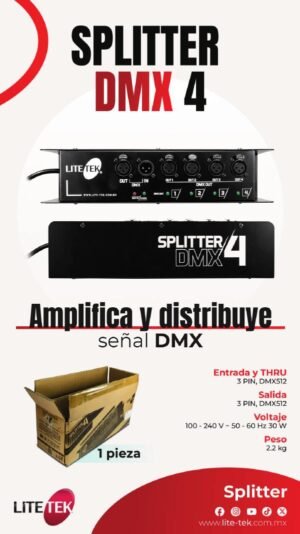 SPLITTER DMX 4