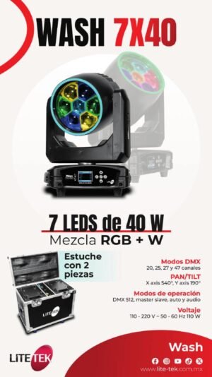 WASH 7X40